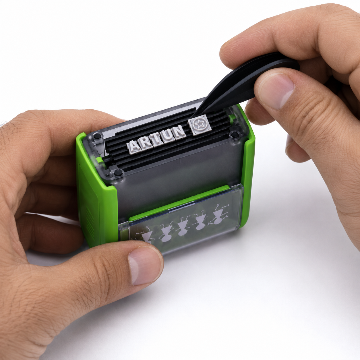Trodat Stamp 'N Stick Typomatic Kıyafet Kaşesi