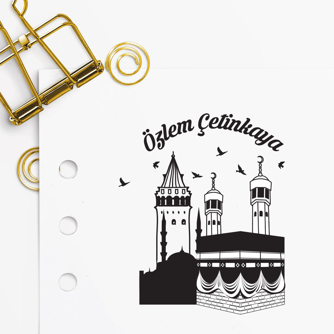 İbadet Kabe Cami Mührü