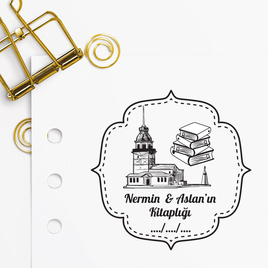Çerçeveli Kız Kulesi Mührü