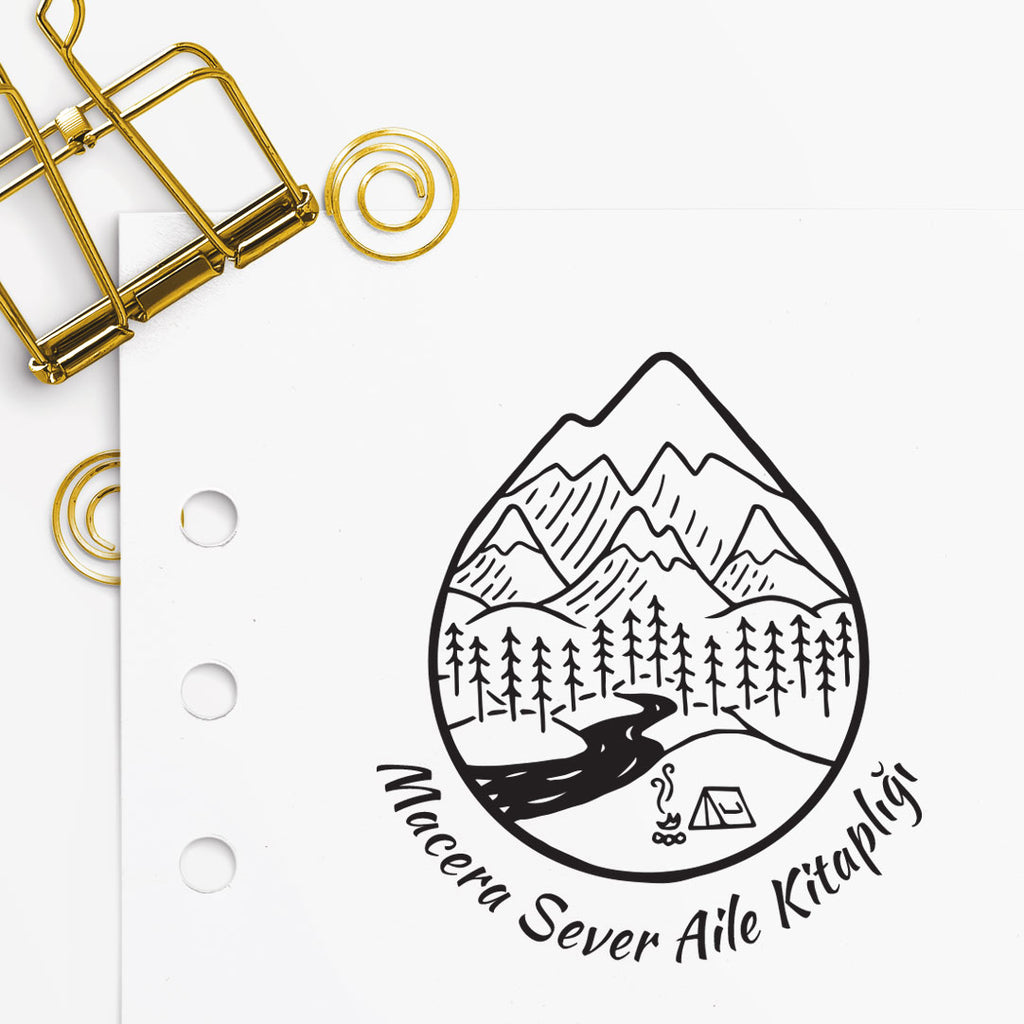 Manzaralı Kamp Mührü
