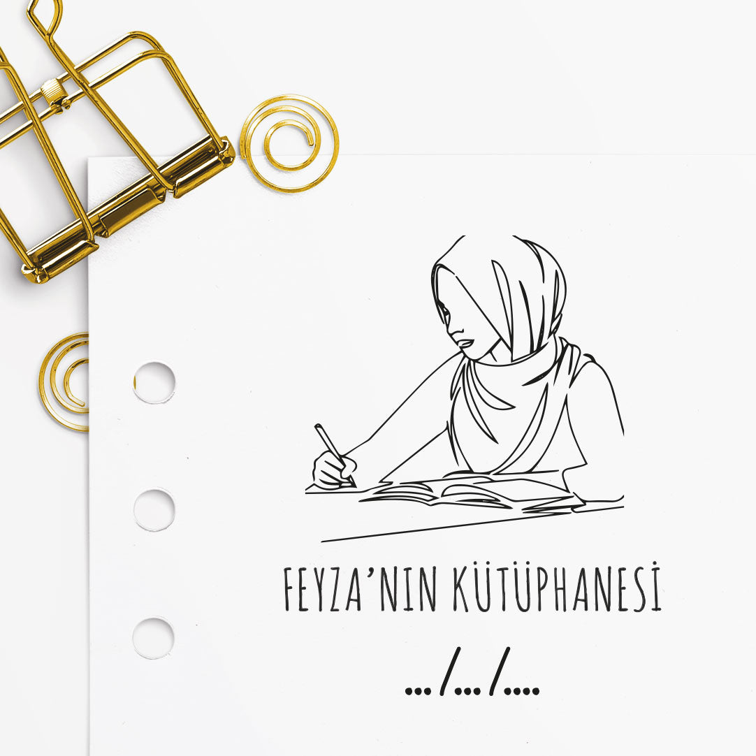 Tesettürlü Kadın Mührü
