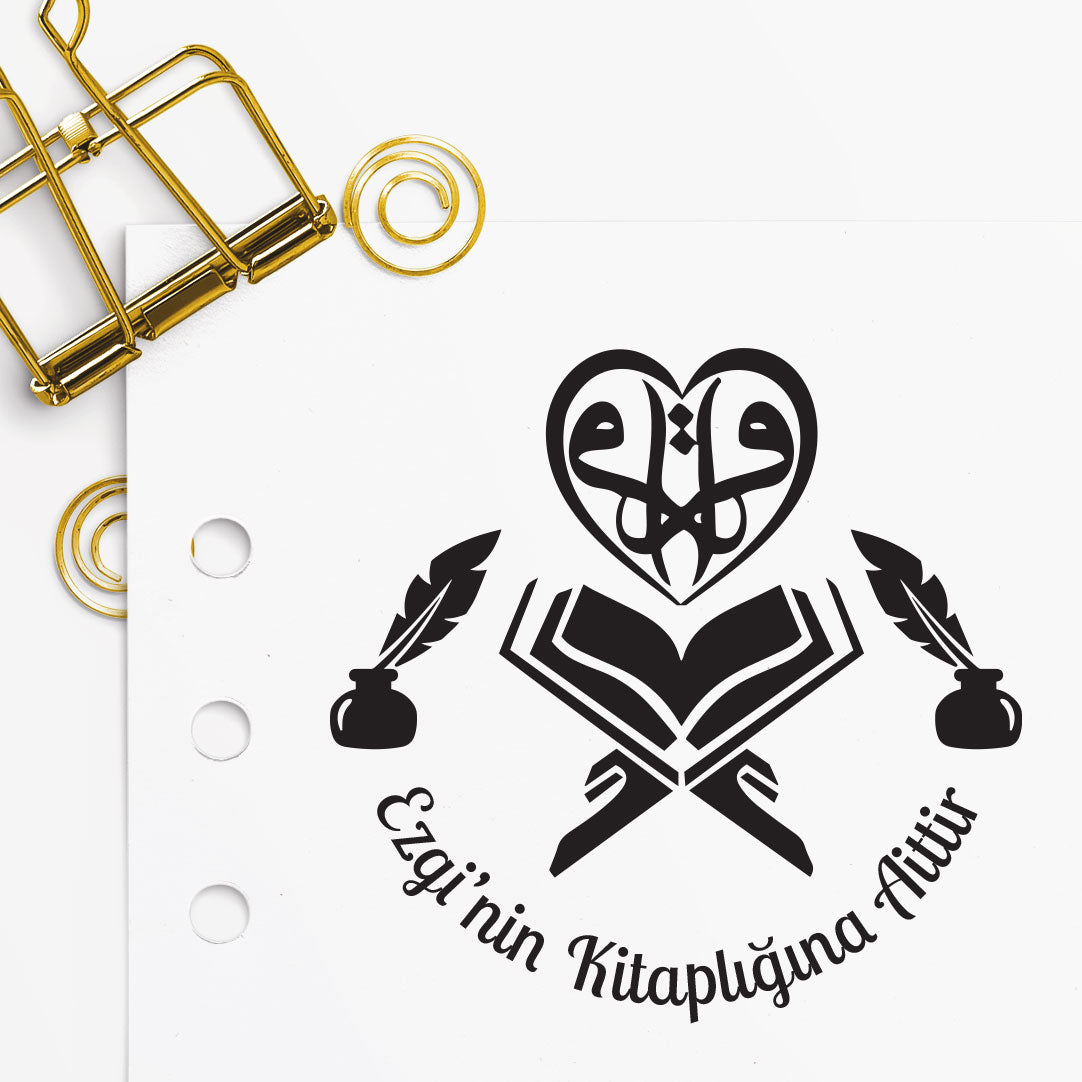 Kalp İslami Mühür