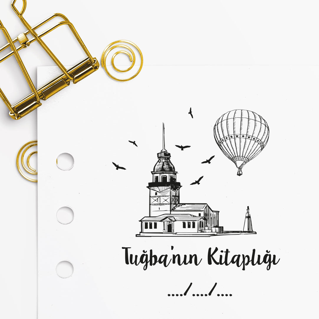 Kız Kulesinde Balon Mührü