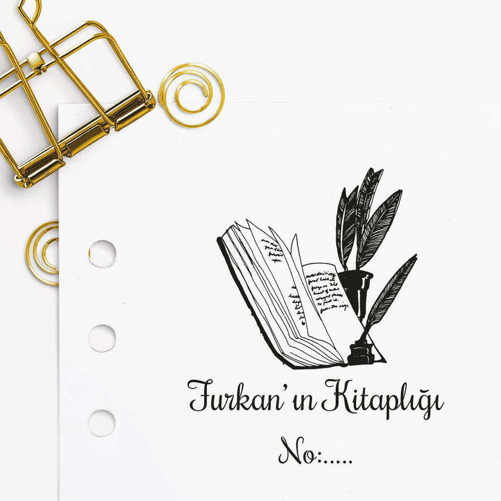 Kuş Tüyü Yazar Mührü 2