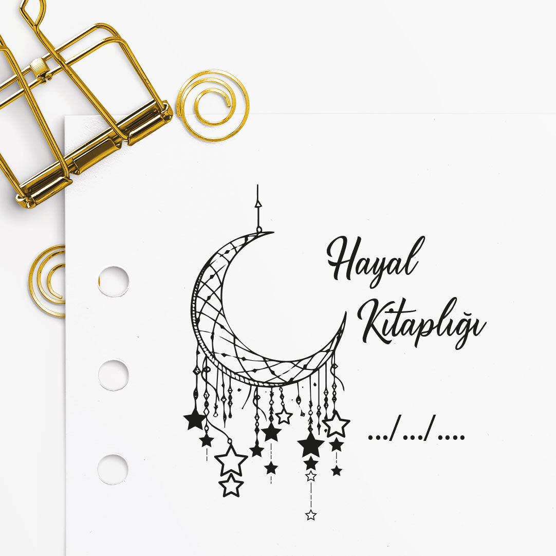 Rüya Kapanı mührü tasarım detayı, rüya kapanı figürü çizimi, isim yazılı