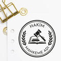 Çerçeveli Hakim Mührü