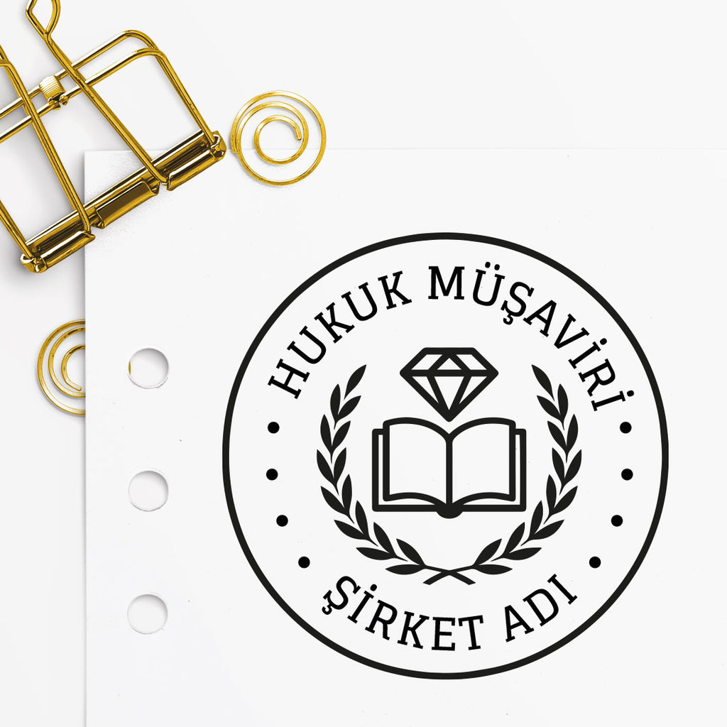 Çerçeveli Hukuk Müşaviri Mührü