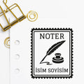 Çerçeveli Noter Mührü