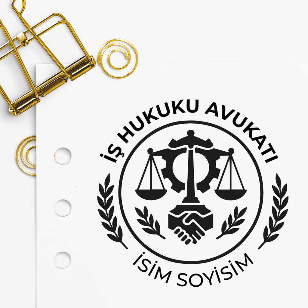 Çerçeveli İş Hukuku Avukatı Mührü