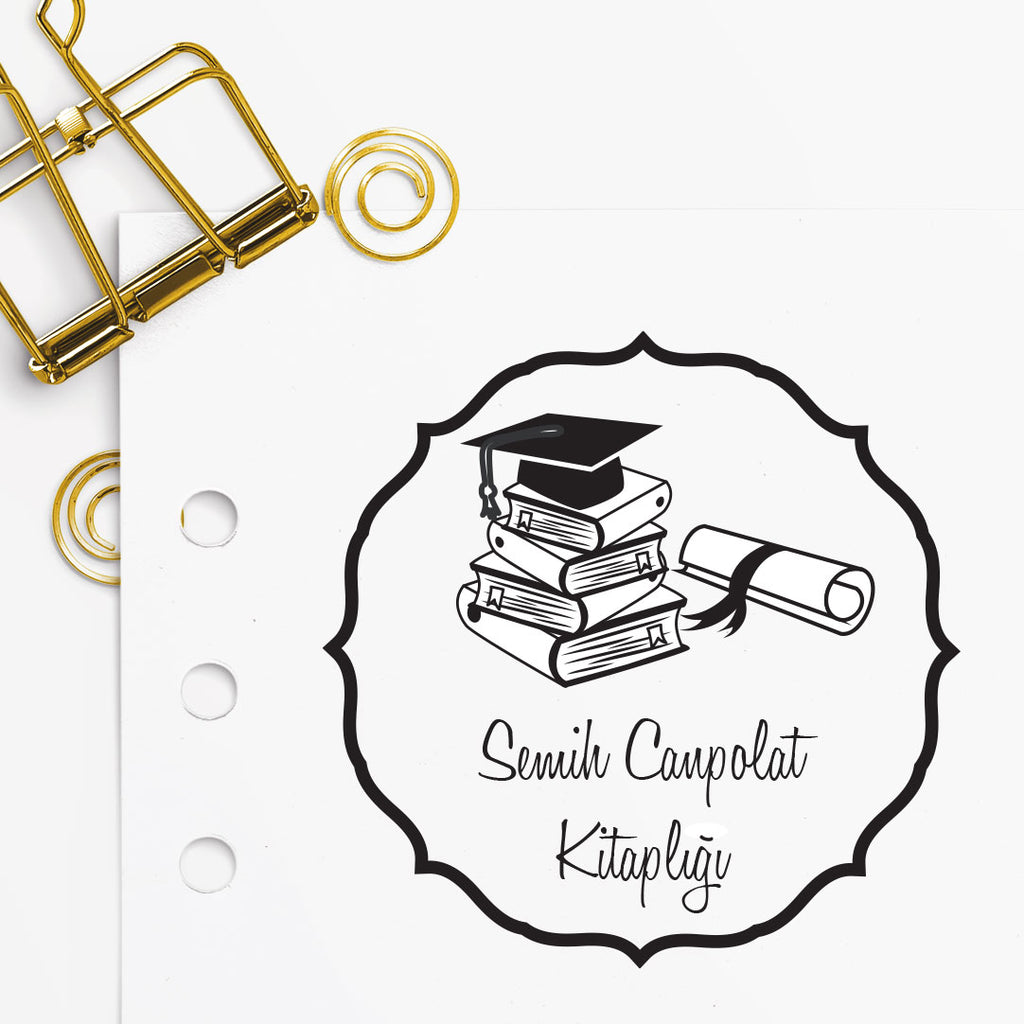 Çerçeveli Diploma ve Kepli Öğretmen Mührü
