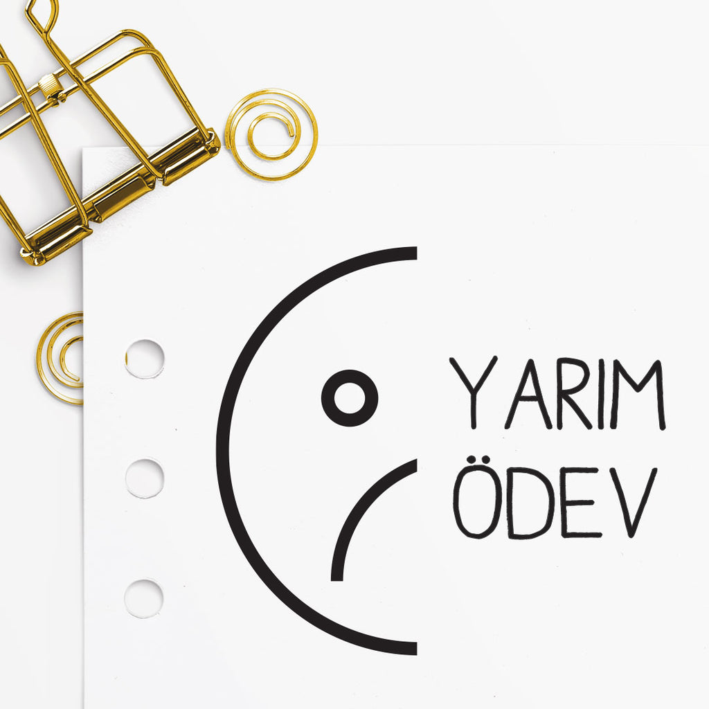 Yarım Ödev Mührü