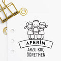 Çocuklu Aferin Mührü