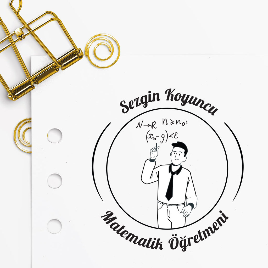 Matematik Öğretmeni Mührü 2