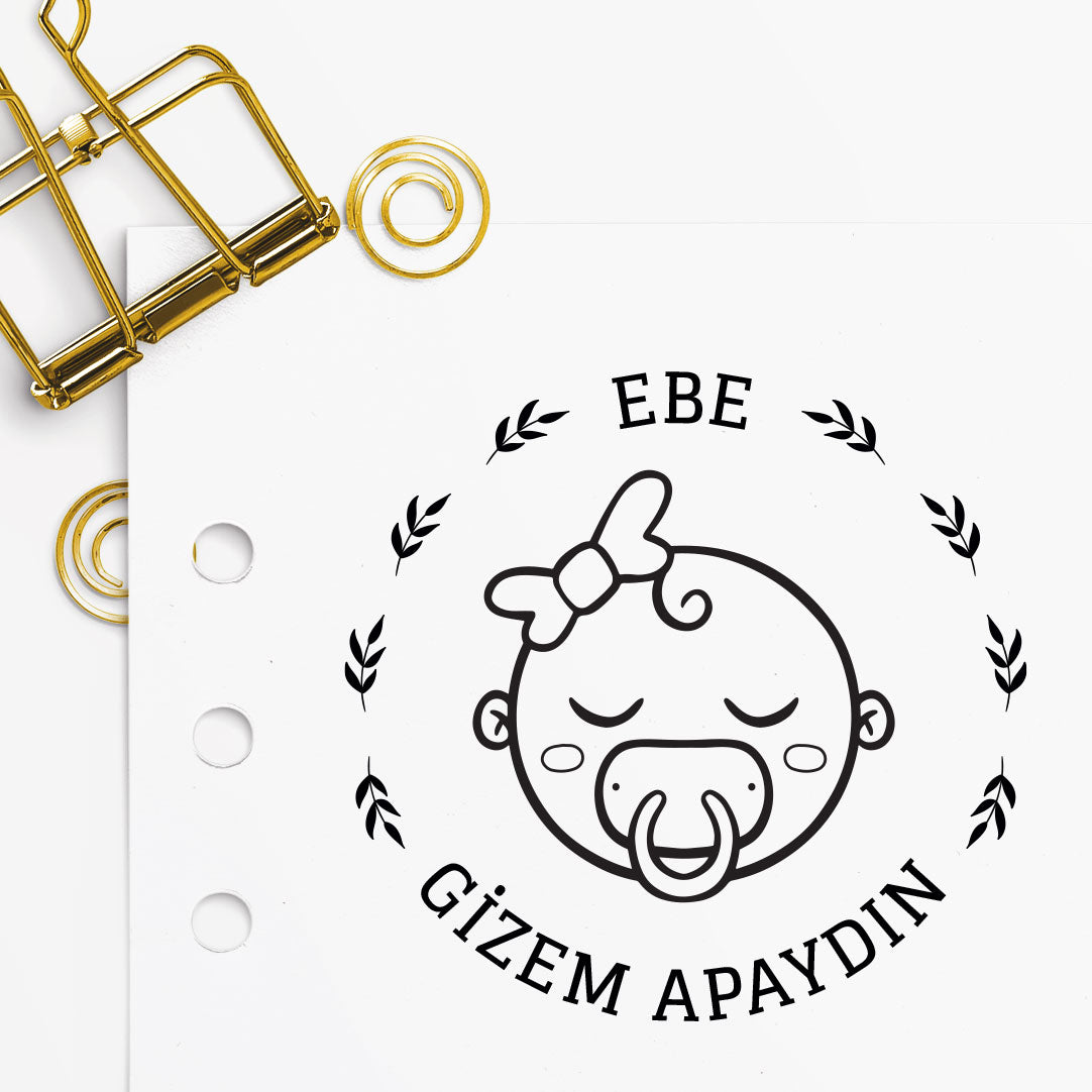 Çerçeveli Ebe Mührü