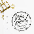 Çerçeveli Aferin Müzik Öğretmeni Mührü