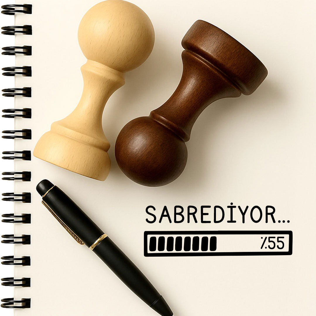 '' Sabrediyor '' Mührü