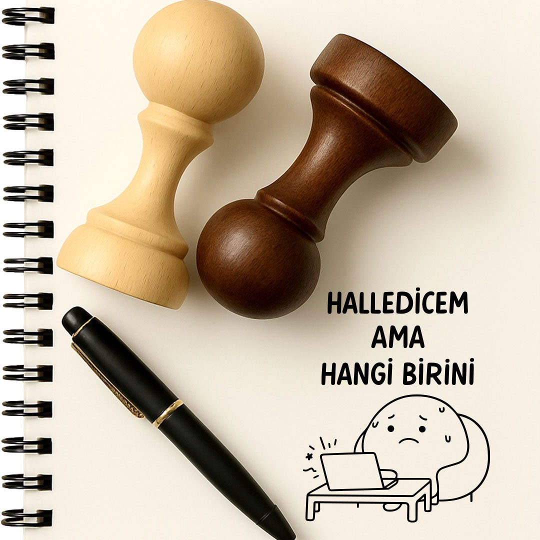 '' Halledicem Ama Hangi Birini '' Mührü