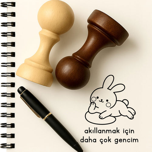 '' Akıllanmak İçin Daha Çok Gencim '' Mührü