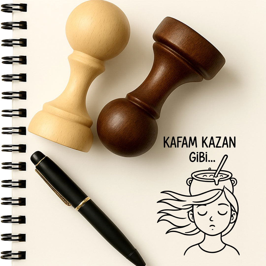 '' Kafam Kazan Gibi '' Mührü