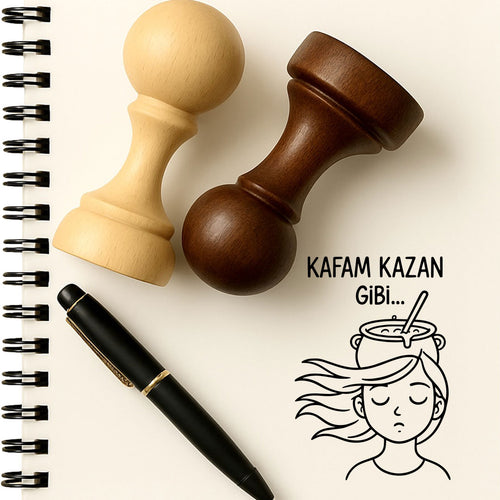 '' Kafam Kazan Gibi '' Mührü