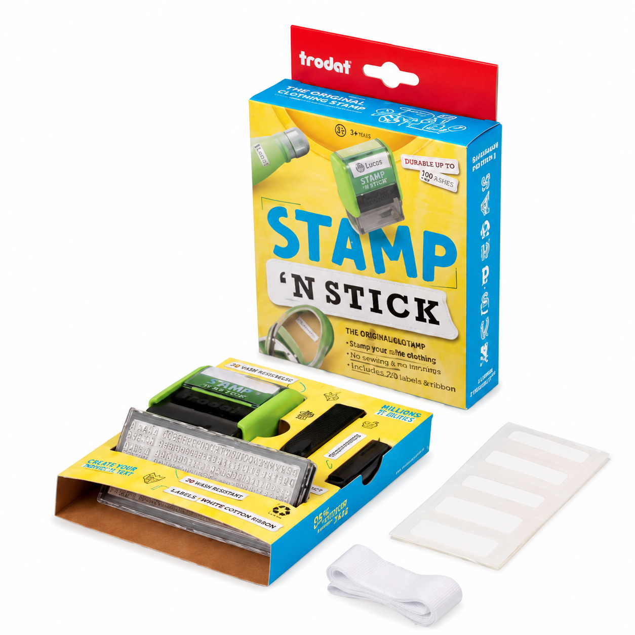 Trodat Stamp 'N Stick Typomatic Kıyafet Kaşesi