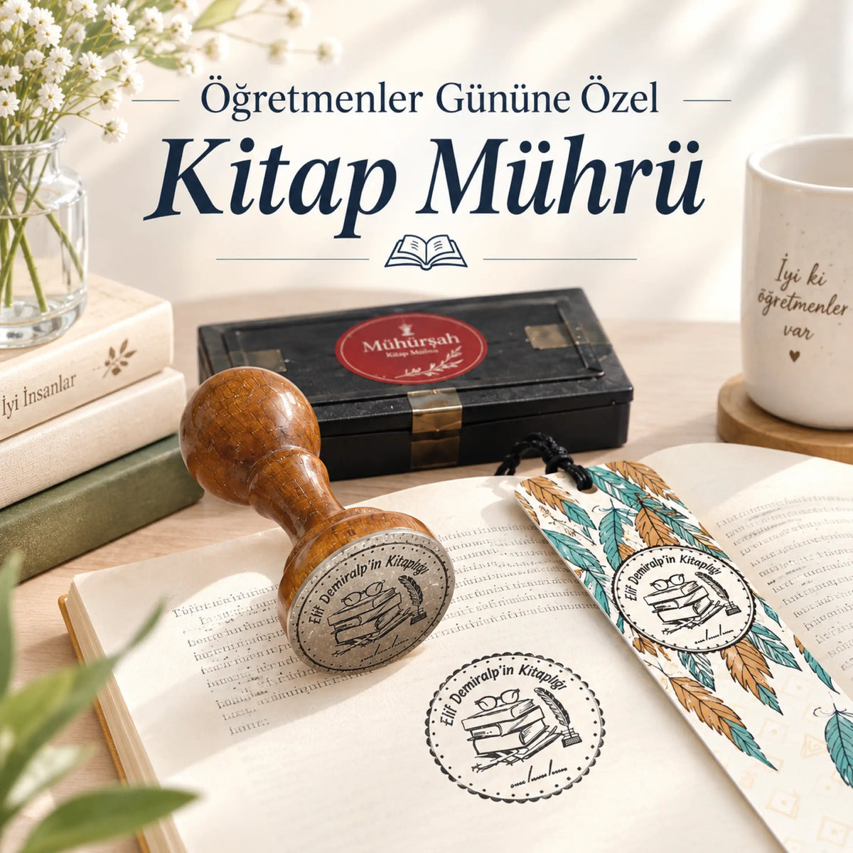 Öğretmen Kitap Mührü | 24 Kasım Koleksiyonu