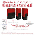 3'lü Öğretmen Kaşesi Seti